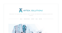 Desktop Screenshot of kyteksolutions.com