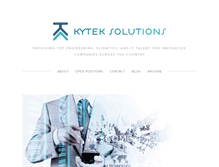 Tablet Screenshot of kyteksolutions.com